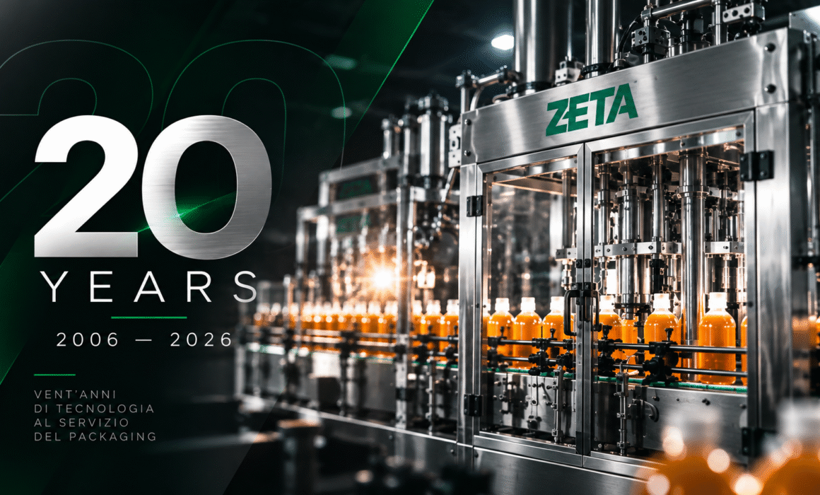 Zeta Srl celebra 20 anni di attività nel packaging – 2006-2026